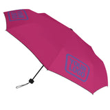 Custom Pink Light Purple Automatic Umbrella