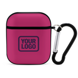 Custom Pink Purple AirPods Case