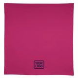 Custom Pink Light Purple Square Table Cloth
