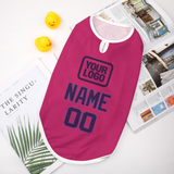 Custom Pink Purple Pet Vest