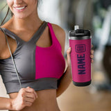 Custom Pink Purple Stainless Steel Water Cup