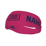 Custom Pink Purple Sports headband