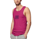 Custom Pink Purple Men's Tank Top