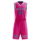 Custom Pink Light Purple Basketball Set