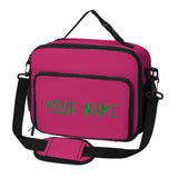 Custom Pink Emerald Green Lunch Bag