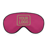 Custom Pink Light Khaki Sleep Mask