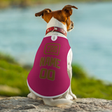 Custom Pink Khaki Pet Vest