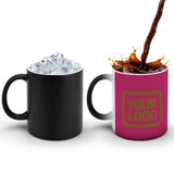 Custom Pink Khaki Magic Mug
