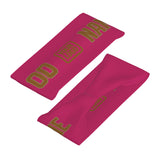 Custom Pink Khaki Sports headband