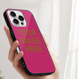 Custom Pink Khaki Phone Case