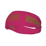 Custom Pink Khaki Sports headband