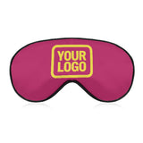 Custom Pink Light Yellow Sleep Mask