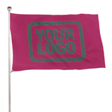 Custom Pink Blue Green Flag