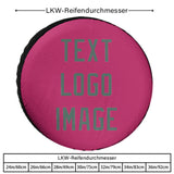 Custom Pink Blue Green Truck Tires