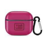 Custom Pink Crimson Red AirPods Case (3rd Generation)