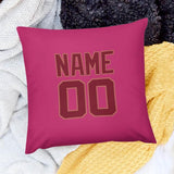 Custom Pink Crimson Red Pillowcase