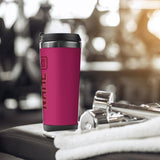 Custom Pink Crimson Red Stainless Steel Water Cup