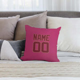 Custom Pink Crimson Red Pillowcase