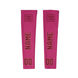 Custom Pink Crimson Red Arm Sleeve