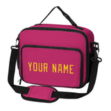 Custom Pink Gold Lunch Bag