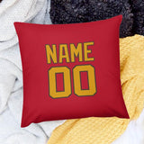 Custom Red Yellow Pillowcase