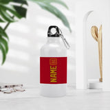 Custom Red Yellow Sports Bottle