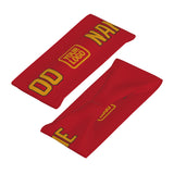 Custom Red Yellow Sports headband