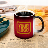 Custom Red Yellow Magic Mug