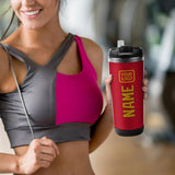 Custom Red Yellow Stainless Steel Water Cup