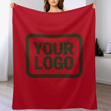 Custom Red Olive Blanket