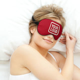 Custom Red Cream Sleep Mask