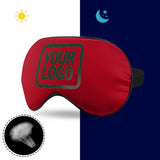 Custom Red Green Sleep Mask