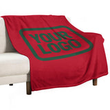 Custom Red Green Blanket