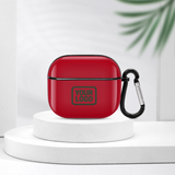 Custom Red Dark Green AirPods Case (3rd Generation)