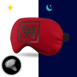 Custom Red Dark Green Sleep Mask