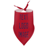 Custom Red Purple Pet Scarf