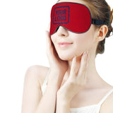 Custom Red Purple Sleep Mask