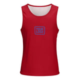 Custom Red Light Purple Men's Tank Top