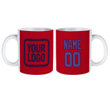 Custom Red Light Purple Mug