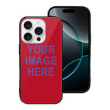 Custom Red Light Purple Phone Case