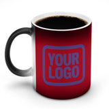 Custom Red Light Purple Magic Mug