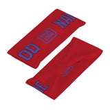 Custom Red Light Purple Sports headband
