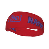 Custom Red Light Purple Sports headband