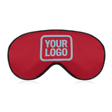 Custom Red Light Blue Sleep Mask