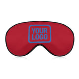 Custom Red Sky Blue Sleep Mask