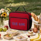 Custom Red Sky Blue Lunch Bag