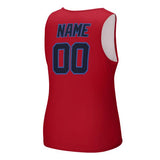 Custom Red Navy Men's Tank Top