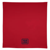 Custom Red Sky Blue Square Table Cloth