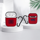 Custom Red Navy AirPods Case