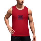 Custom Red Navy Men's Tank Top